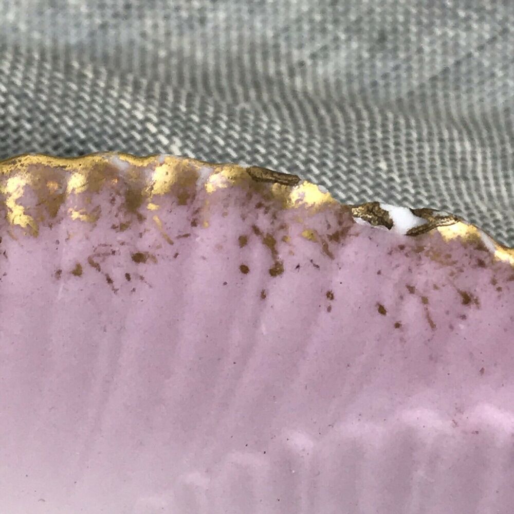 L S & S Limoges France Pink Gold Bowl Vintage Traditional - Picture 7 of 7